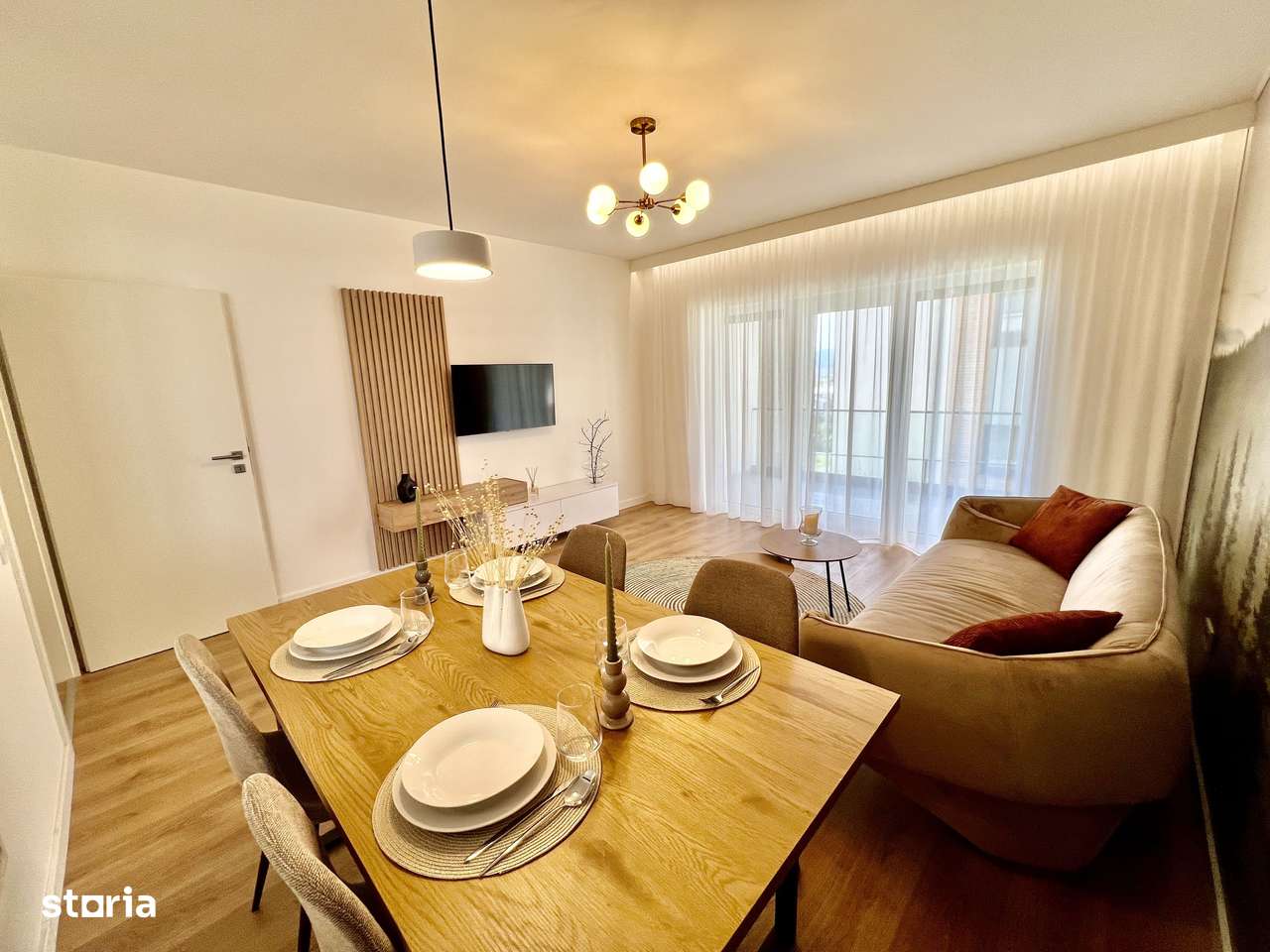 Apartament la vila - 2 camere, ansamblu nou - Imagine principală: 4/9