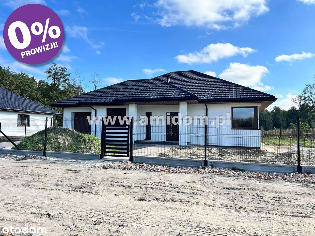 Komfortowy,parterowy dom położony na dużej działc-19