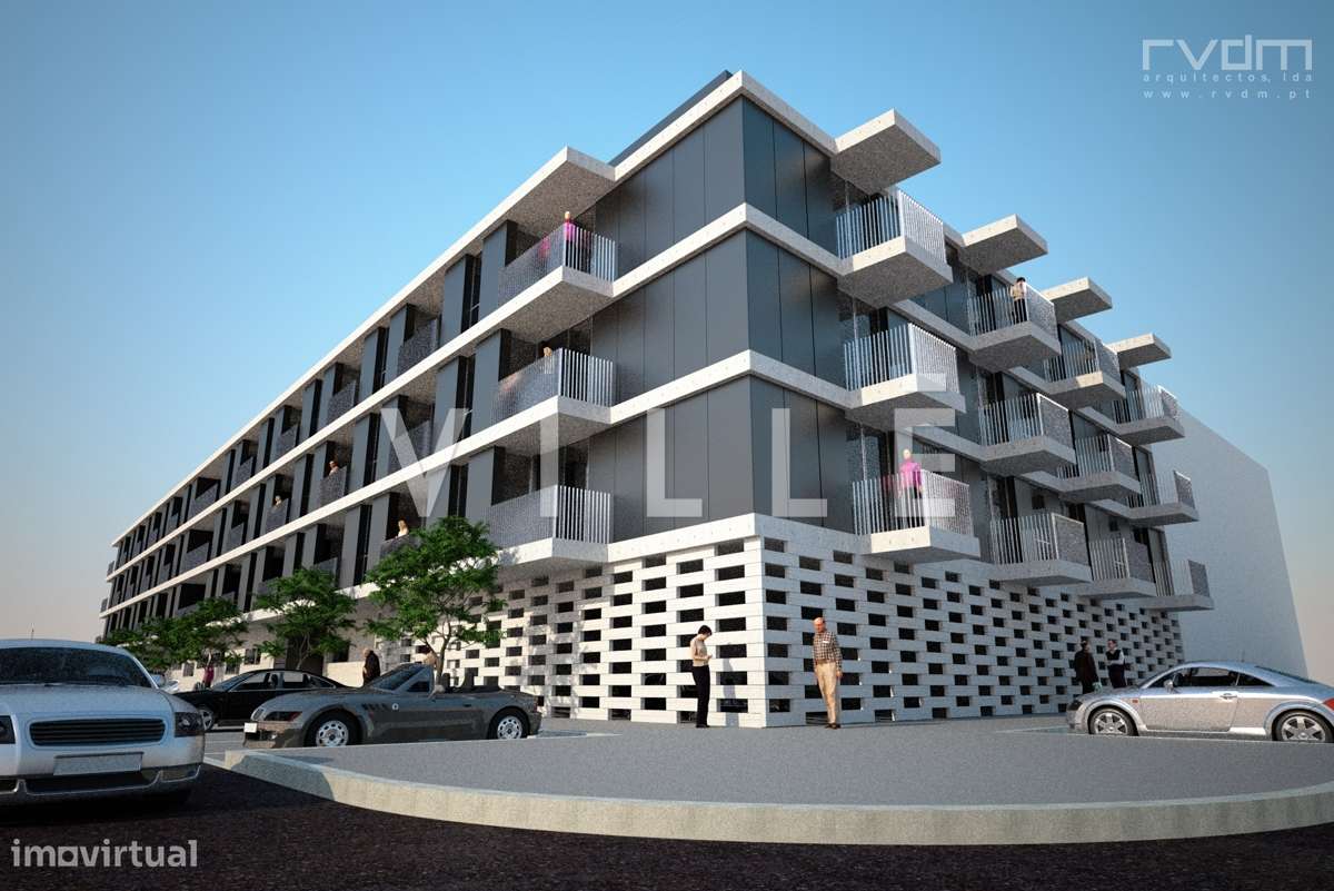 Apartamento T2 | Fração 3S – Luminosidade e Espaço no Piso 3 - Grande imagem: 4/13