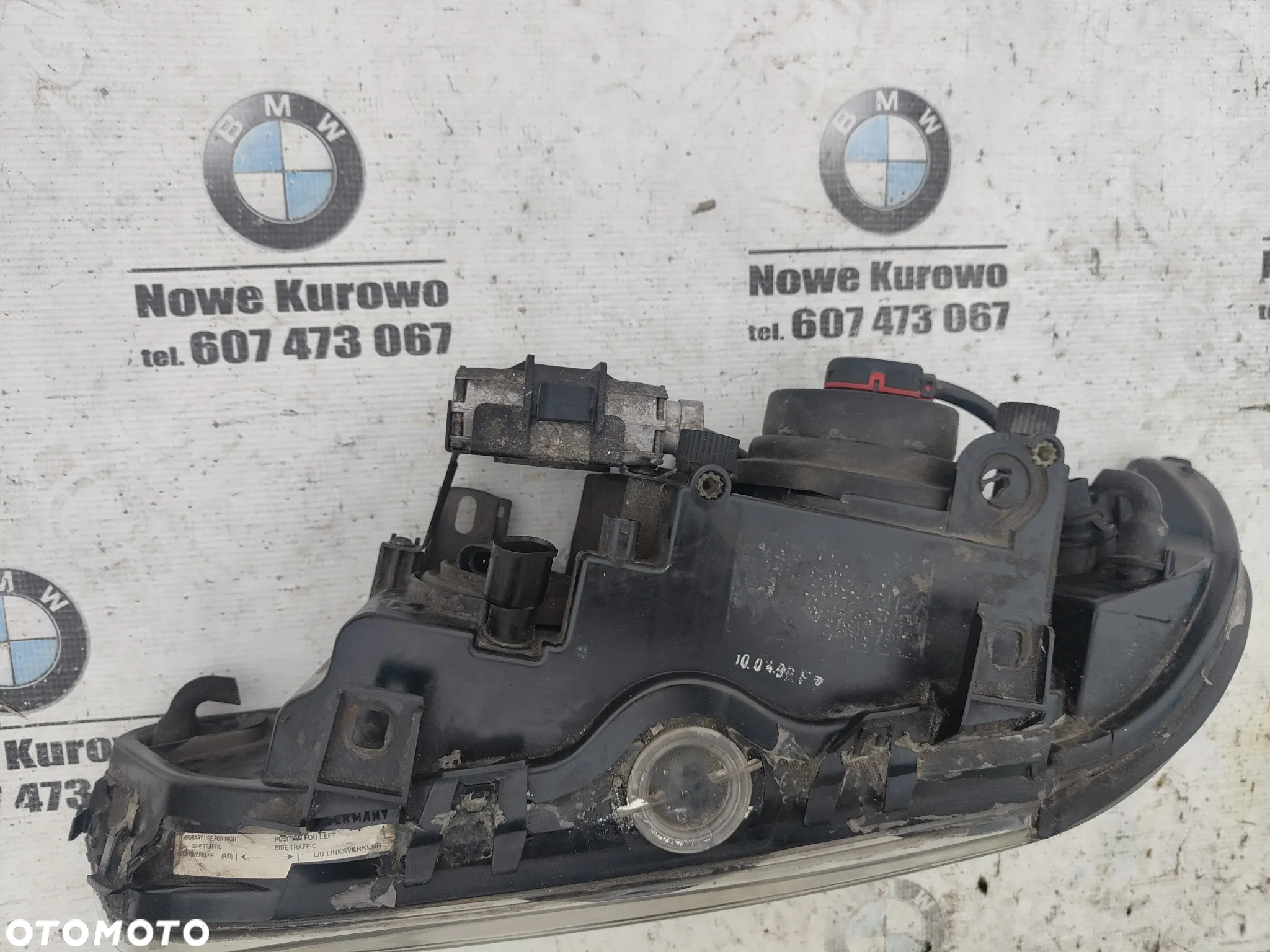 BMW E39 Lampa przednia przód lewa Xenon Ksenon Przed Liftingiem - 9