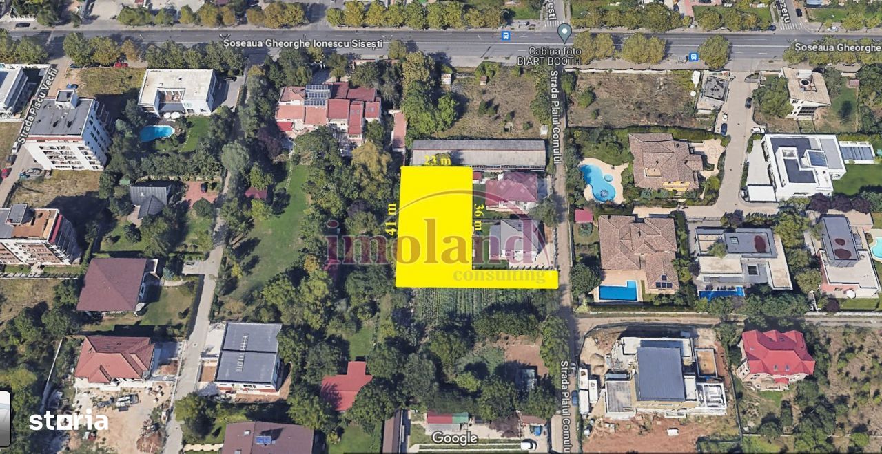 Teren 1064 mp | Baneasa | Sisesti | Ideal Vila Premium |