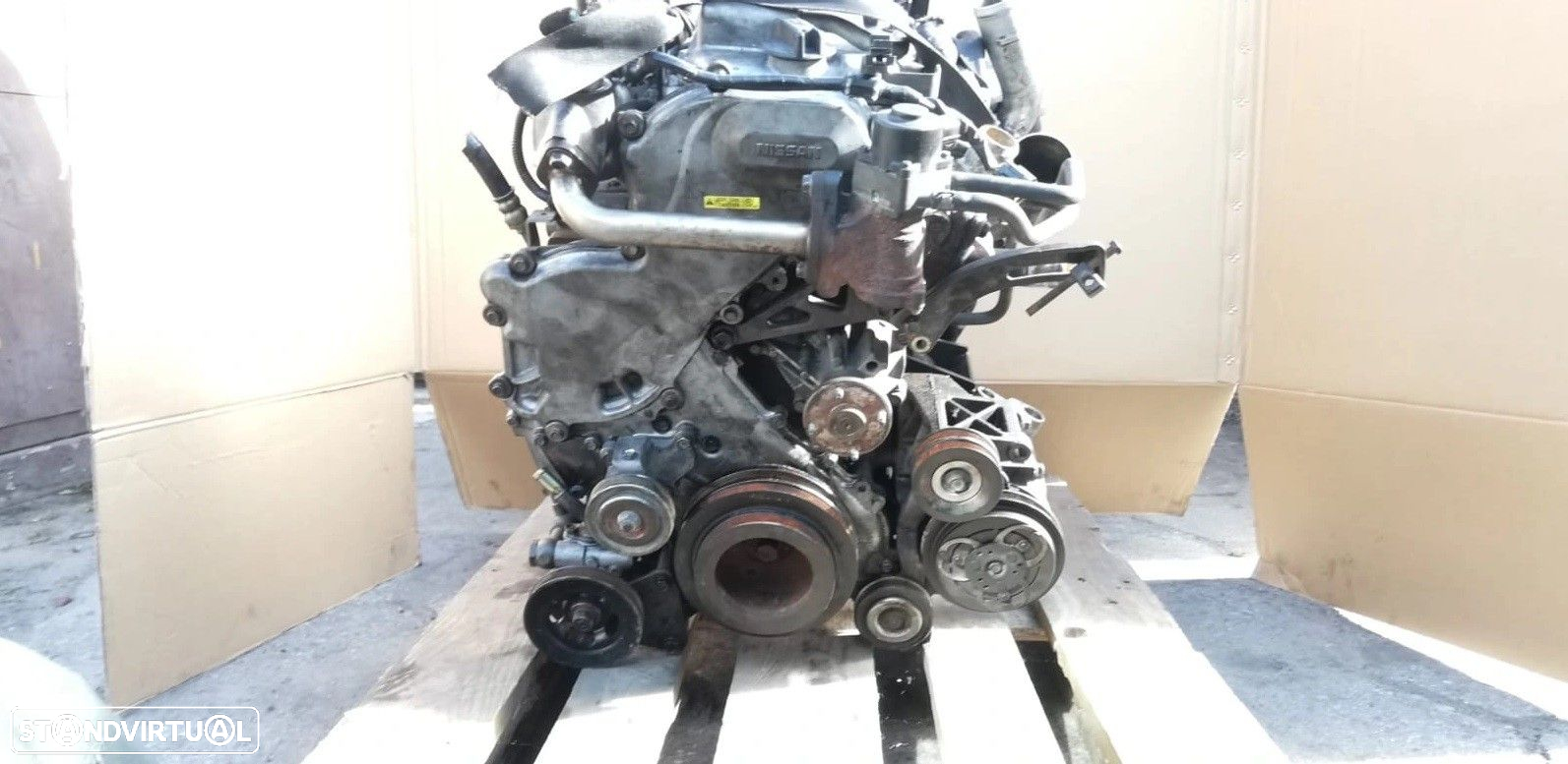Motor Ocasião Completo Semi-Novo NISSAN/NAVARA (D22_)/2.5 D 4x4 | 11.01 -  REF.... - 2