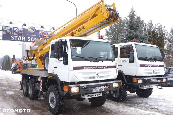 Star 266 MAN 6x6 PODNOŚNIK podest P 183 / 184 H zwyżka dla ENERGETYKI - 10