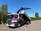 Scania P230 4x2 HDS Hiab 144 wywrot wywrotka 3S sprowadzony - 12