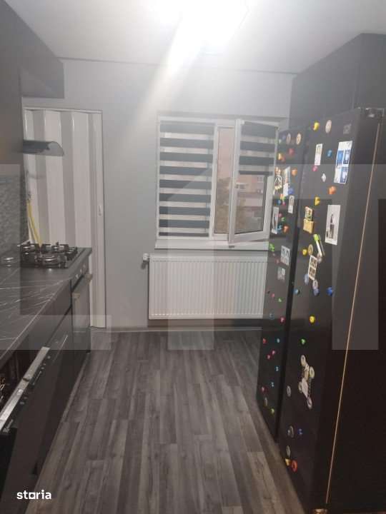 Apartament cu 4 camere, 2 bai, 80 mp, et. intermediar, zona Aurel Vlai - Imagine principală: 3/9