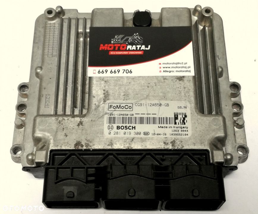 KOMPUTER FORD 0281019300 CG91-12A650-GB FOMOCO - 1