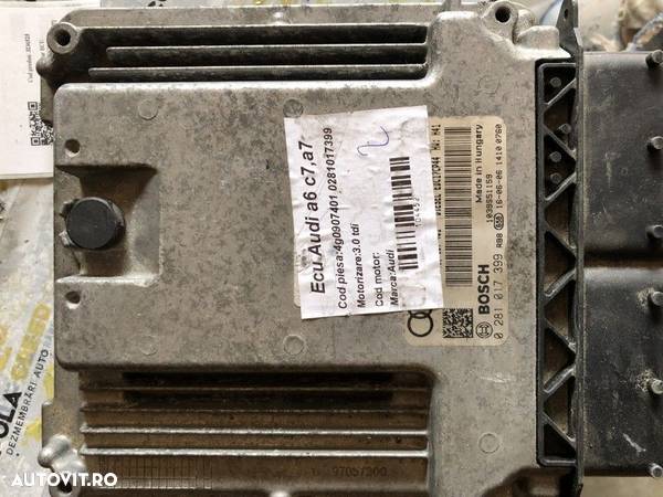 Calculator ecu Audi A6 (2010-2018) [4G2, C7] 3.0 tdi 0281017399 - 1