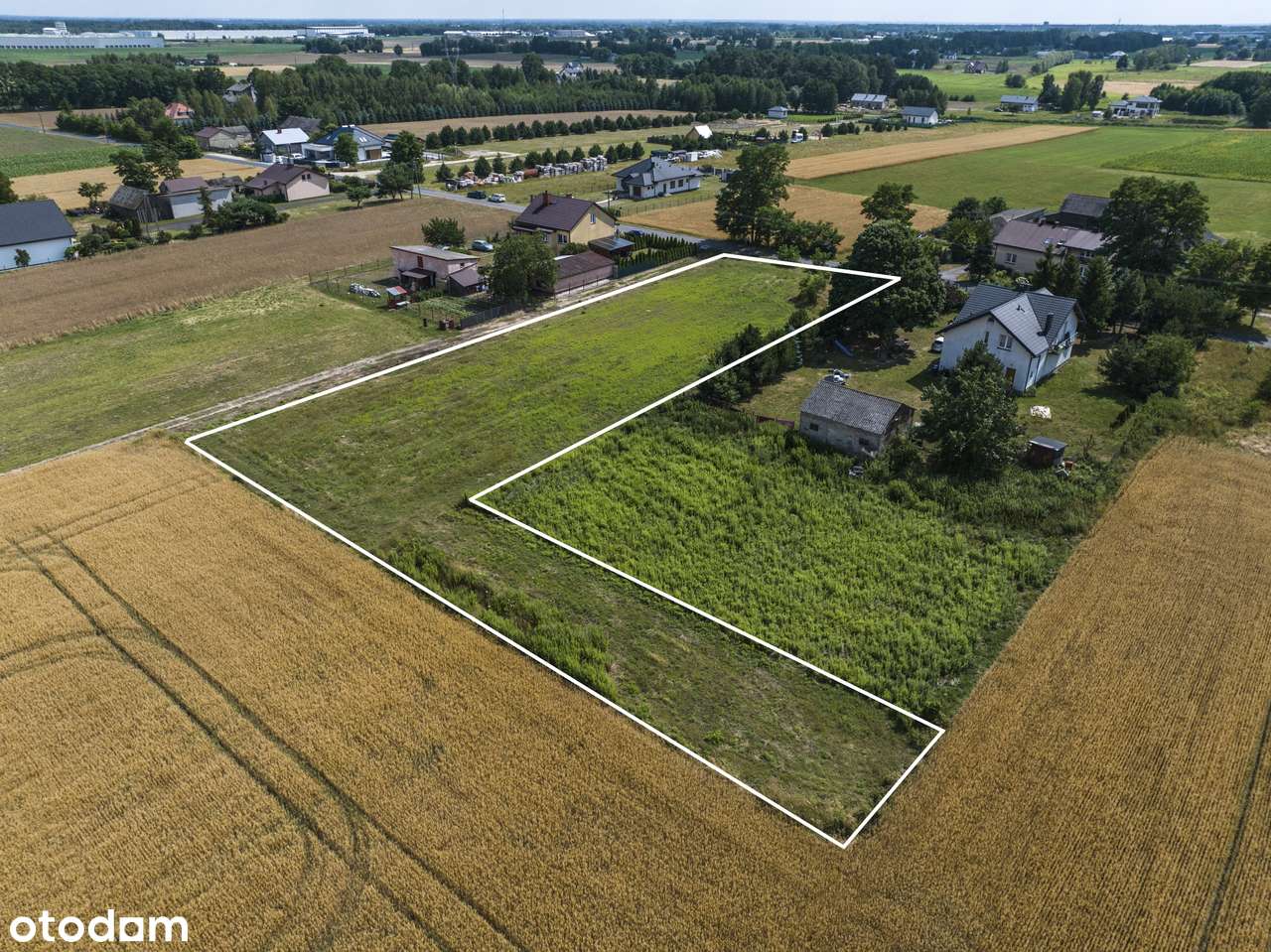 Blisko 3000m2 w pięknym miejscu pod dom z warunkami i projektem-9