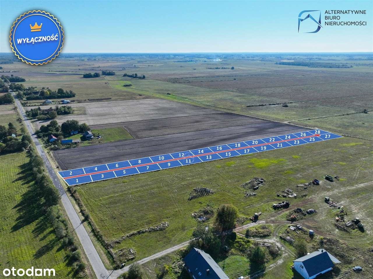Działki w Lubowierzu na poj. łęczyńsko-włodawskim-4