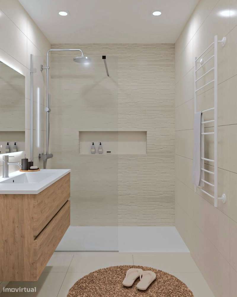 APARTAMENTO T2 Duplex  com terraço novo, Situado no Bairro Novo, ju...-13