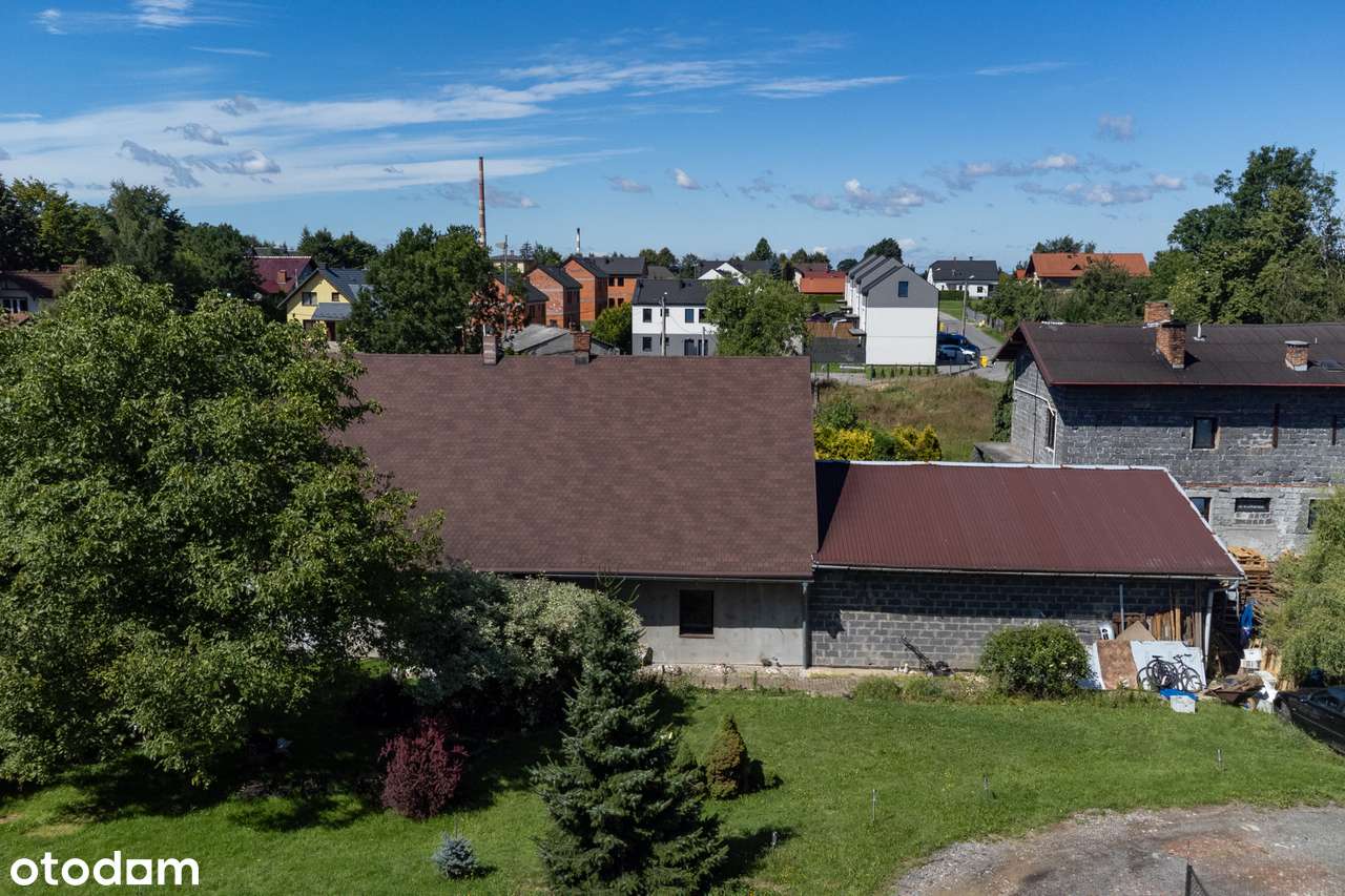 Duży dom + garaż 97m2 | 5 pokoi |Komorowice / Bestwina |13,5 a działka-5