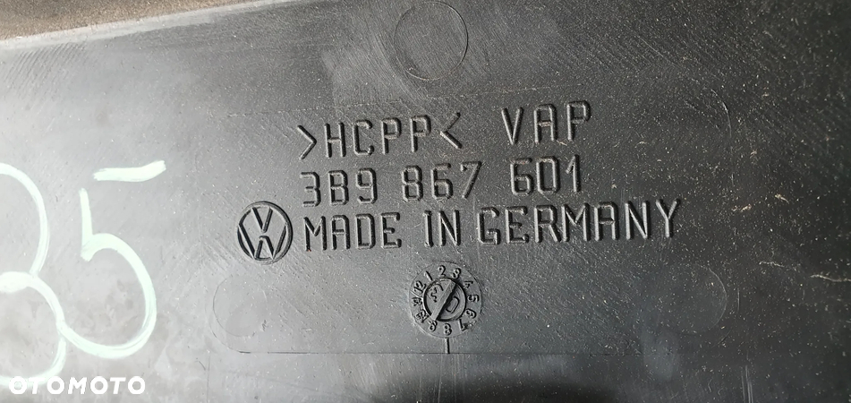 Tapicerka osłona klapy bagażnika VW Passat B5 FL kombi 3B9867601 - 5