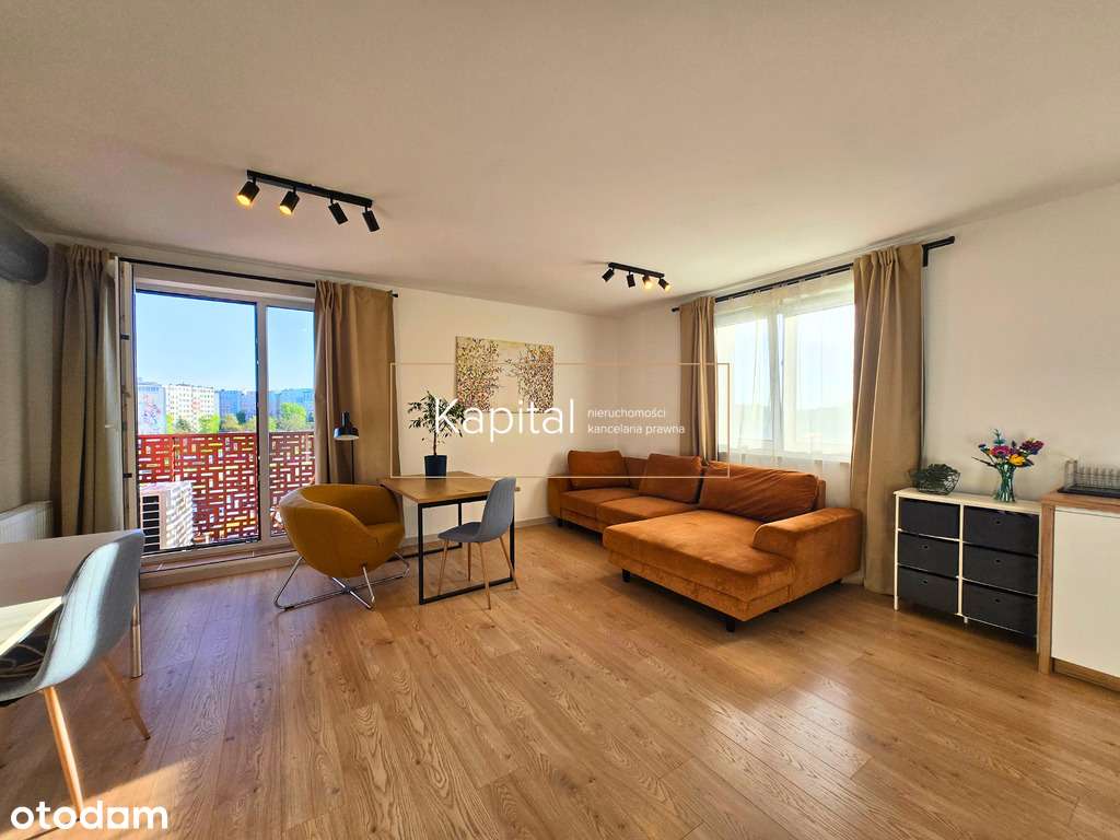 3 pokoje 69,07m² balkon klimatyzacja Huby - Widok 6