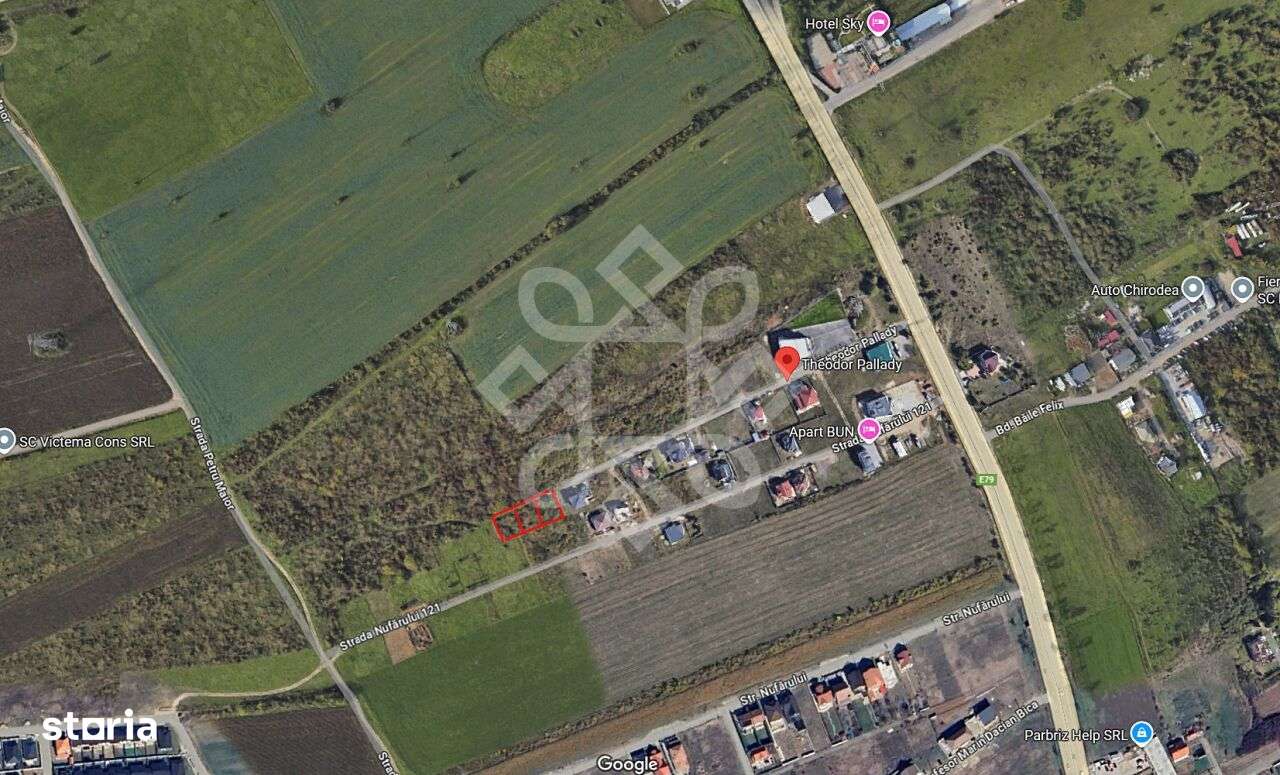Teren intravilan de vanzare in cartier Nufarul, Oradea - Imagine principală: 5/5