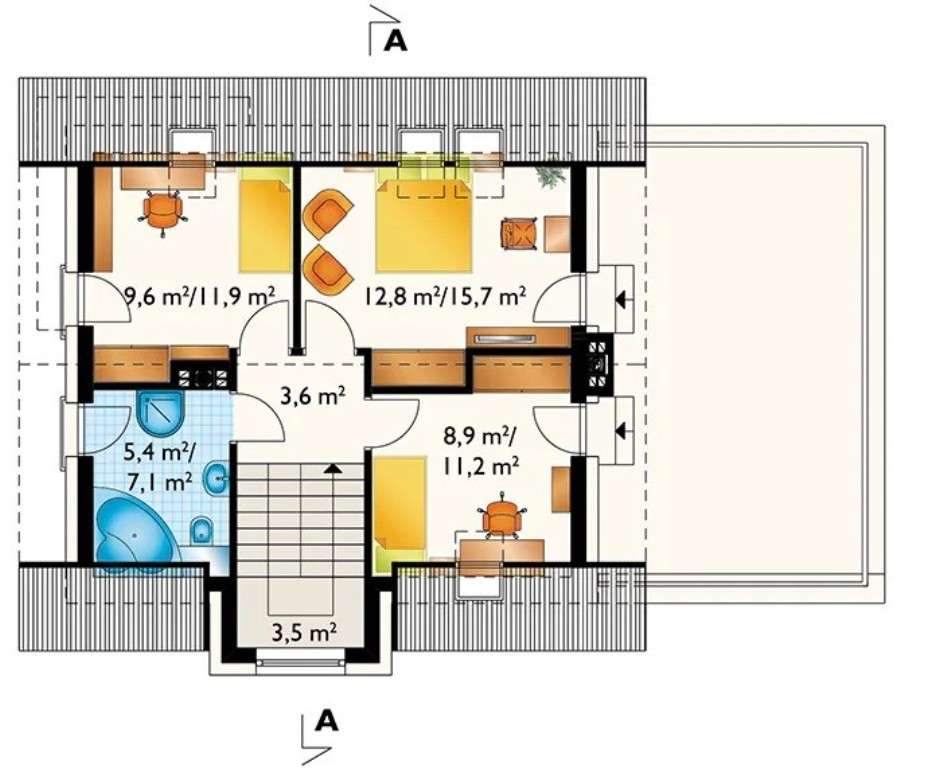 Dom 130 m na działce 7,5ar przy Puszczy Niepolomickiej-5