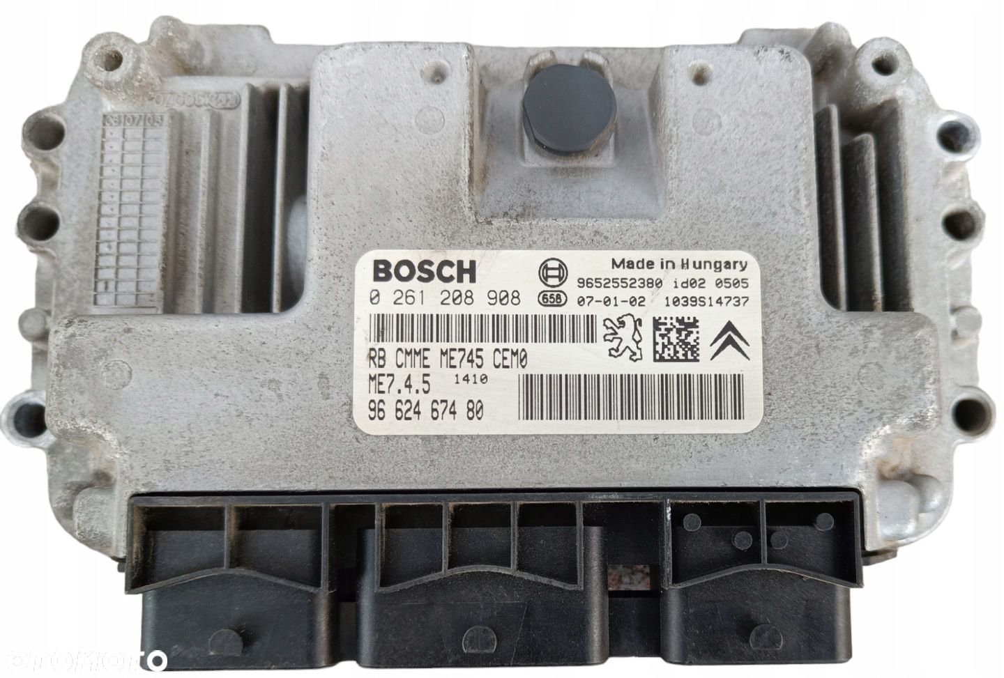 BOSCH STEROWNIK KOMPUTER SILNIKA CITROEN XSARA PICASSO 1.6 109KM 0261208908 - 1