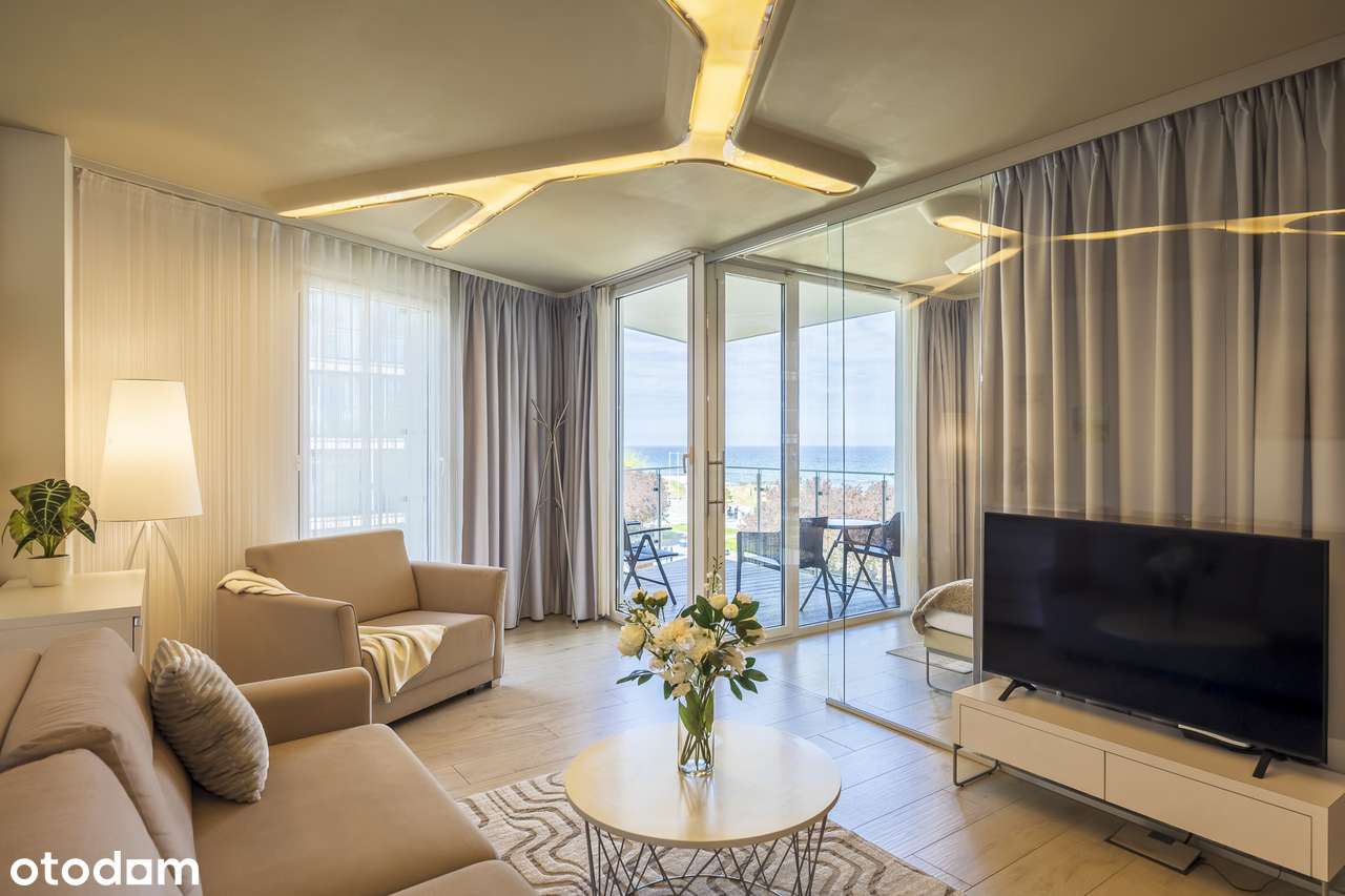 Apartament w Marine Hotel | Widok na morze | Garaż | Brak prowizji-10