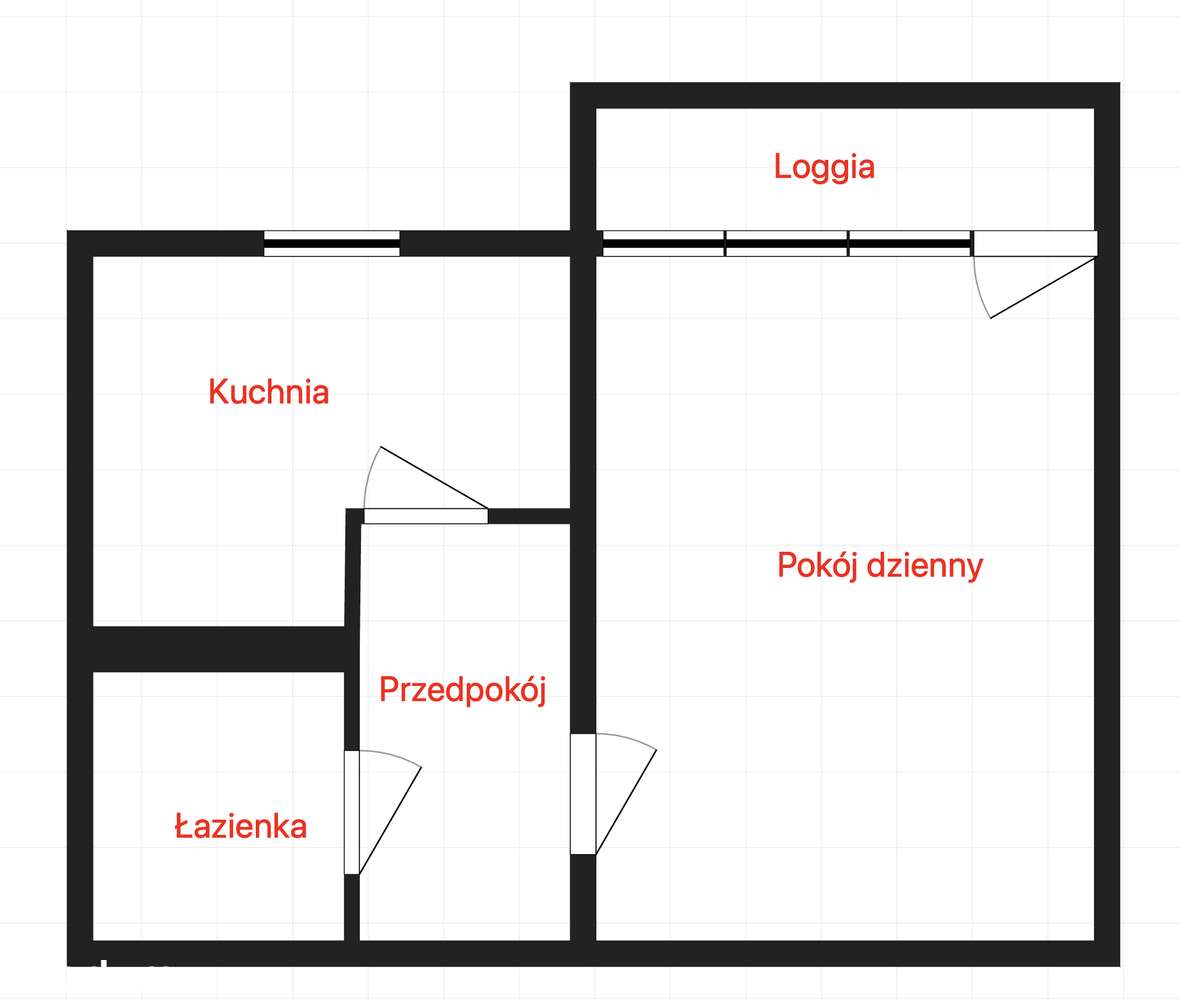1-pokojowe mieszkanie z loggią | do remontu | właściciel – pohled 2