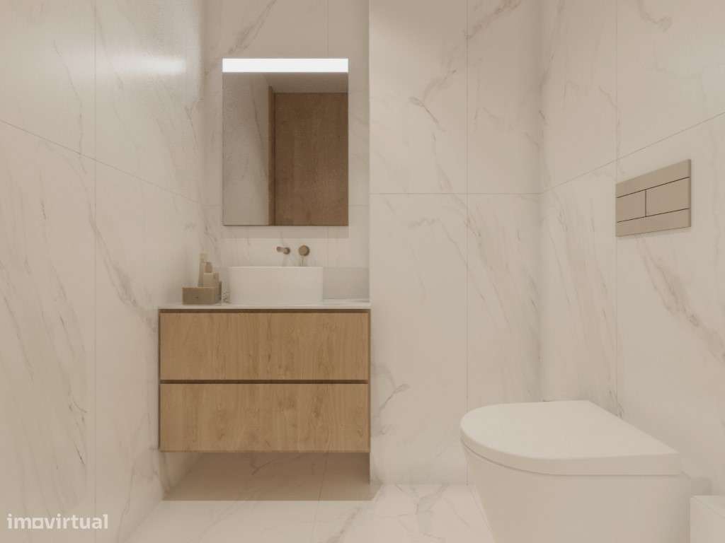 Apartamento T3 inserido num condominio fechado com jardim, piscina,...-17