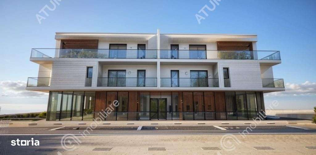 Penthouse de vanzare in Selimbar 40 mp terasa 2 locuri parcare - Imagine principală: 3/5