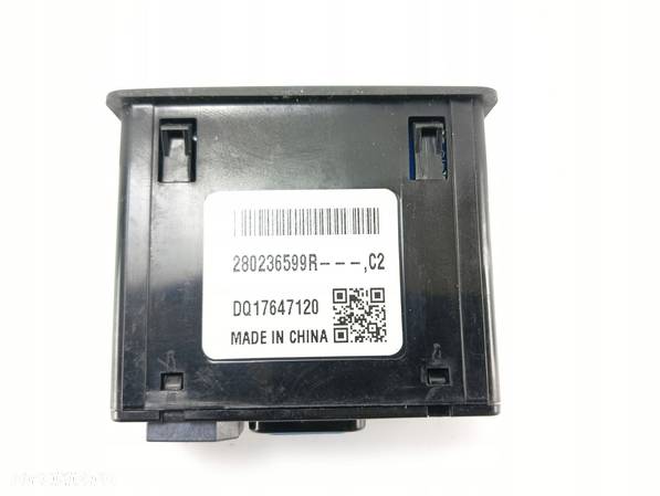 GNIAZDO USB AUX RENAULT KADJAR 280236599R - 3