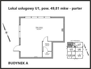 Gotowy Lokal U1 | Witryny Parking | Wrocław Krzyki - Pełny obrazek: 2/8