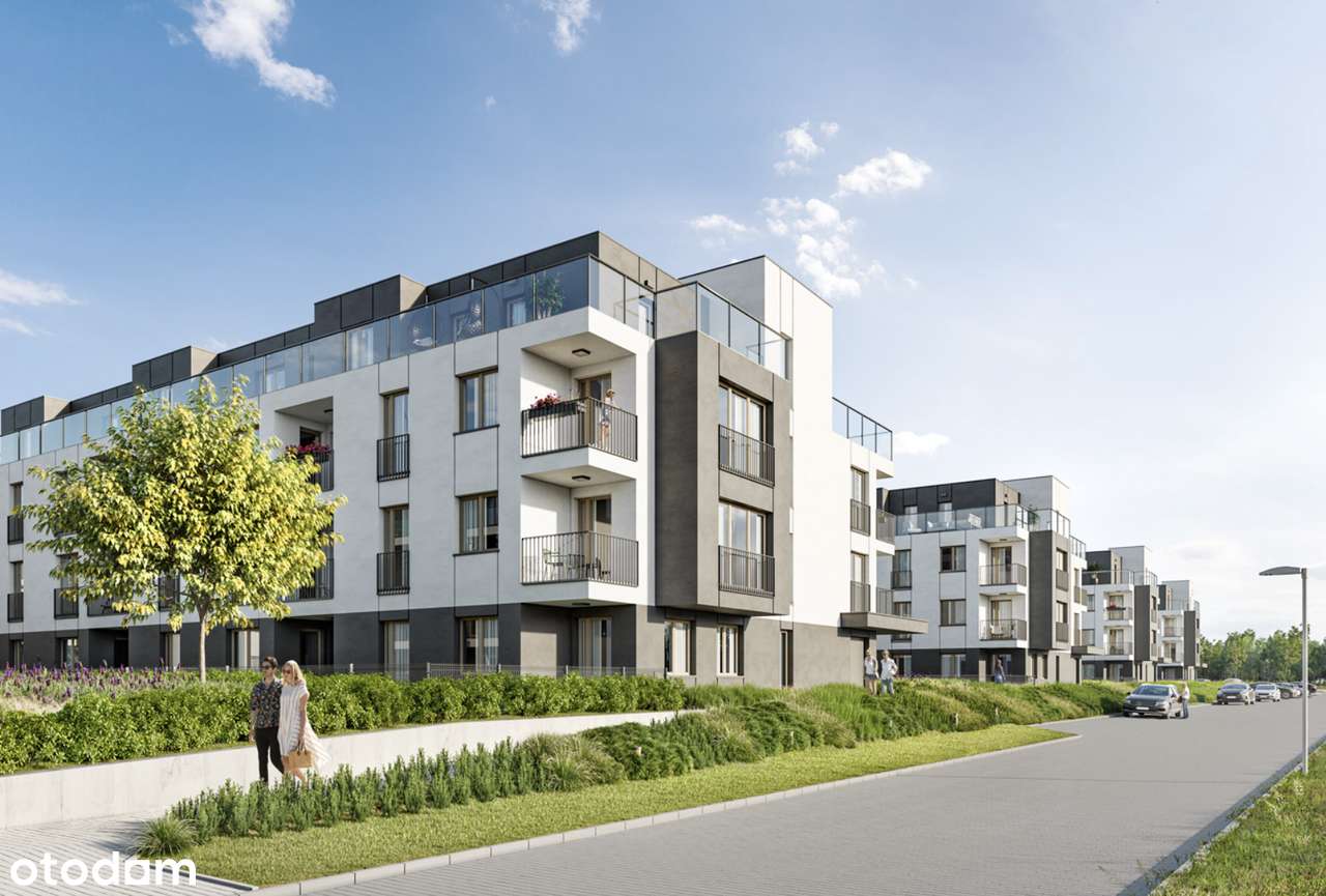 Apartament z dużym Tarasem 36 m2, Salon 40 m2, Duże przeszklenia, ATAL-8