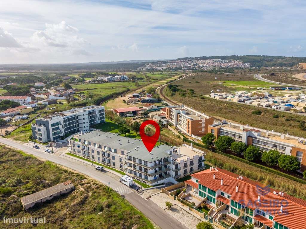 Espaçoso apartamento T3 com terraço privativo - São Martinho do Porto-56