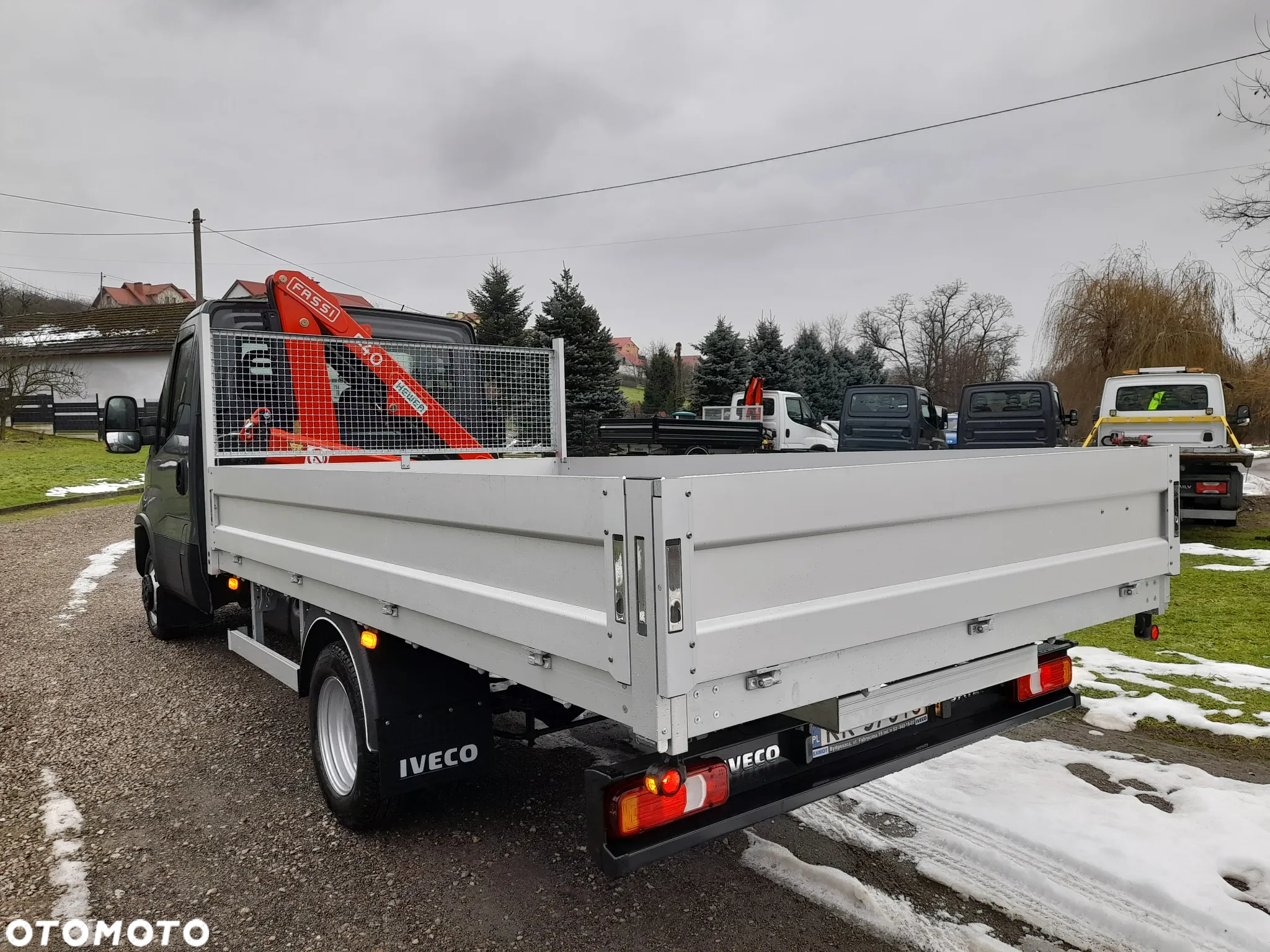 Iveco DAILY 50c16 dmc 3,5t silnik 3.0 HDS dzwig żuraw FASSI f40 WYWROTKA kiper - NOWY- Polski salon - 20