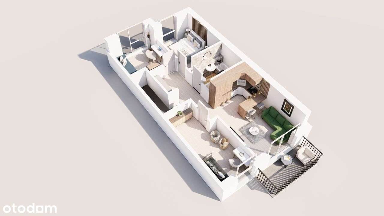 Mieszkania 4 pokojowe z balkonem-Super lokalizacja - Pełny obrazek: 5/15