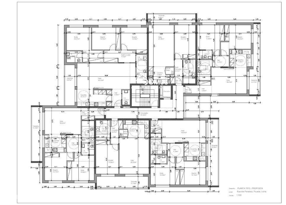 Apartamento T3 em construção em condomínio privado em Leiria-44