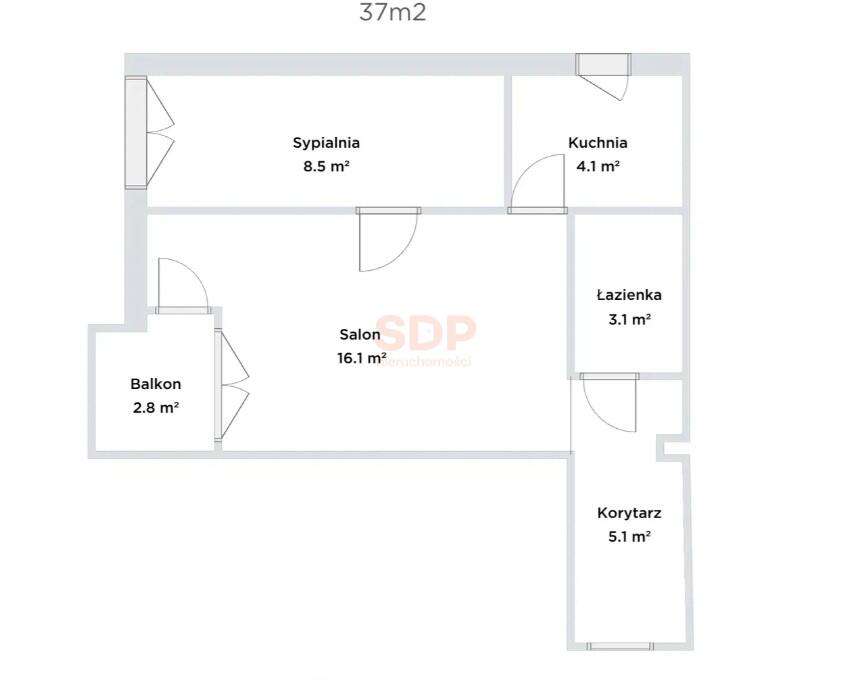 Możliwość podziału na trzy pokoje - blisko rynku - Pełny obrazek: 2/6