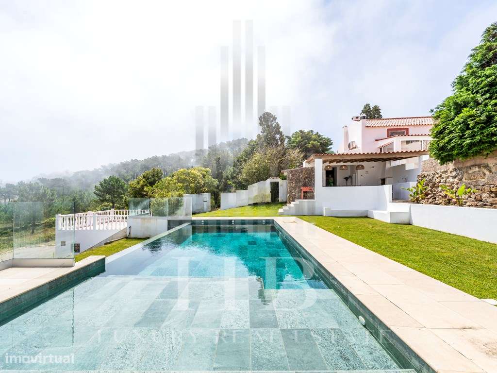 Moradia T4 Luxo com Piscina e Vista Mar |Pobral |Sintra - Grande imagem: 2/60