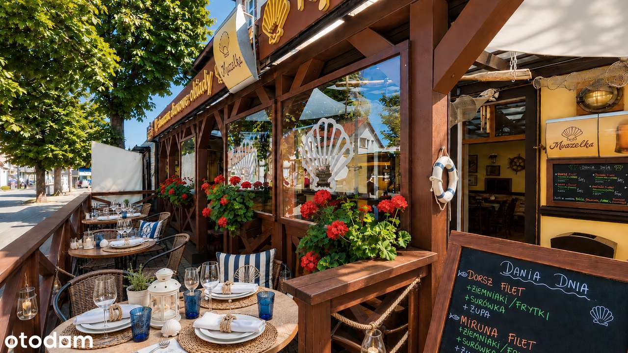 Dochodowa restauracja 250 M od plaży Darłówko Zach-6