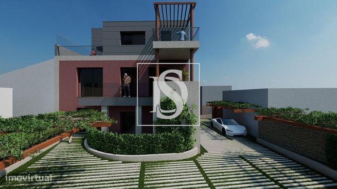 T1 Mezanino, Novo, no Empreendimento "Fão Riverside" – A 50m do Rio!-10