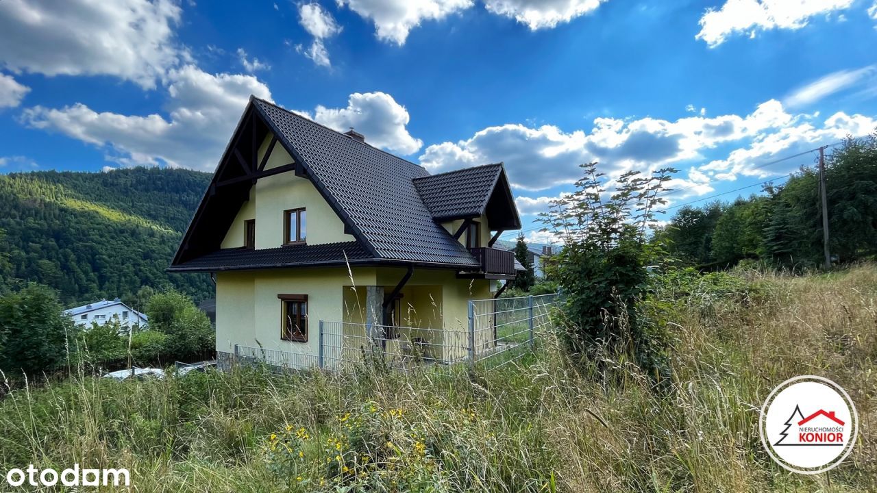 Klimatyczny dom na widokowej działce w Szczyrku
