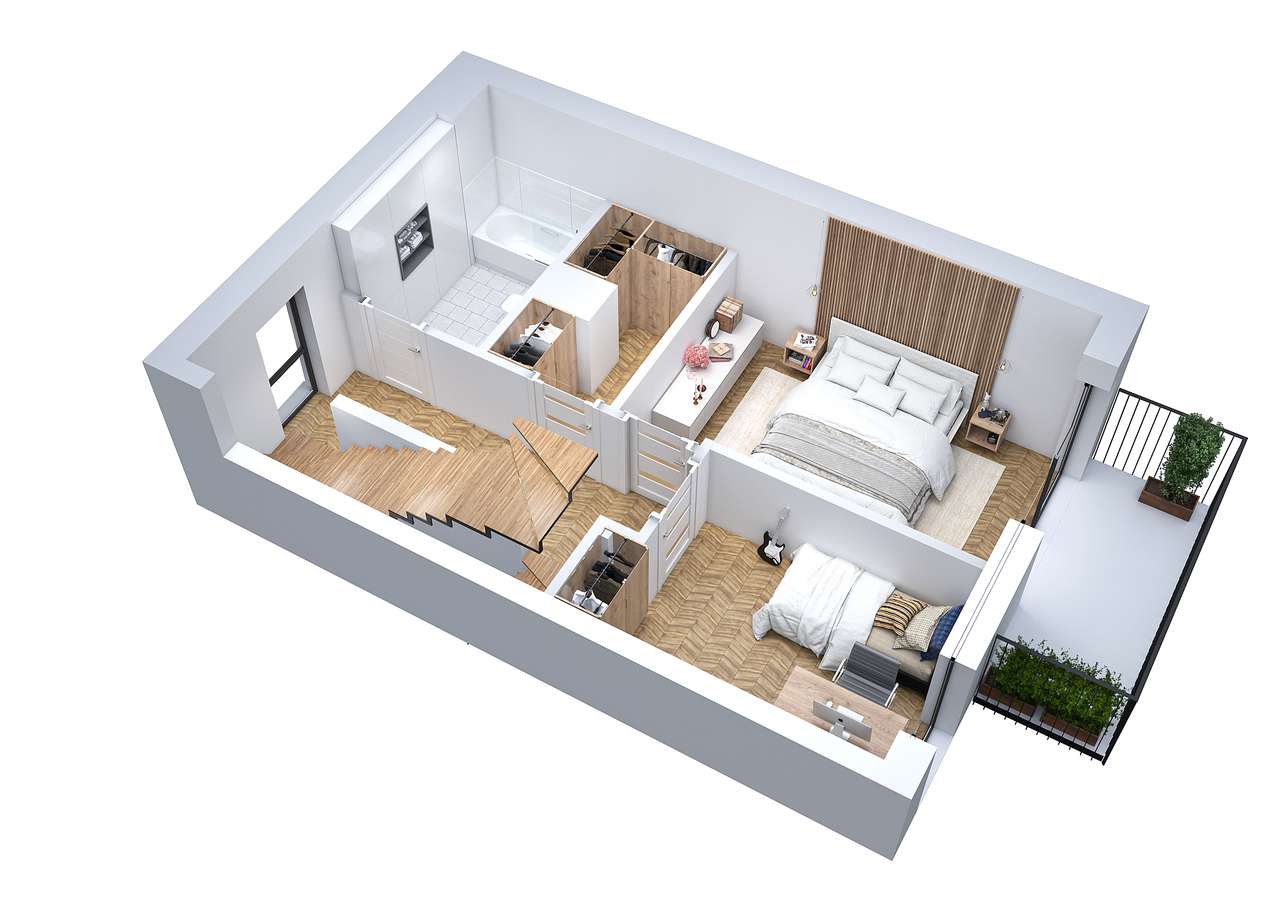 Działka budowlana z koncepcja inwestycji deweloperskiej - Pełny obrazek: 5/8