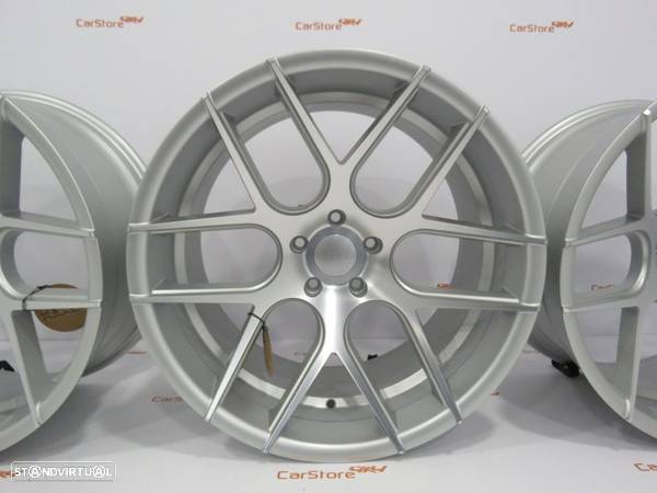 Jantes Haxer HX022 20 x 9+10 5x120 Silver Bmw Super concavo - 3