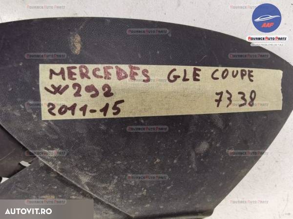 Fusta fata Mercedes GLE Coupe W292 an 2011 la 2015 - originala in stare buna. - 7