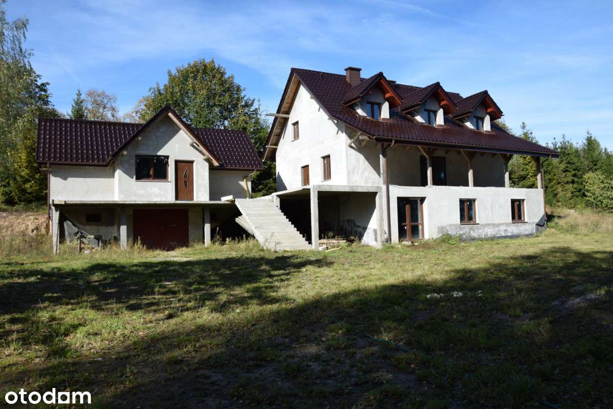 Dwa domy z potencjałem i dużą działką na Kaszubach-2