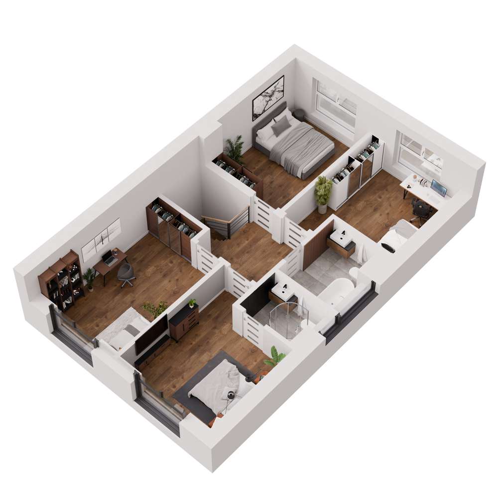 nowoczesny dom 170m2 pod Gliwicami, Trachy - Pełny obrazek: 4/14