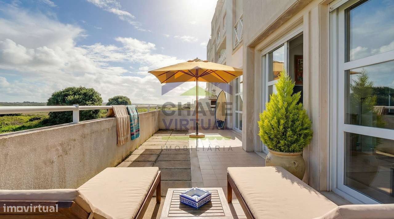 Apartamento T1 c/ Terraço em frente à Praia - Baleal Peniche-15