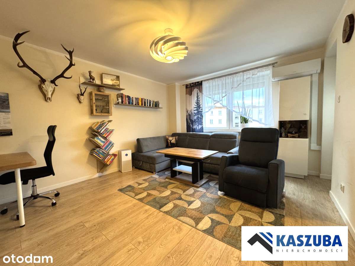 Zacisze duże 3 pok 2 piętro z klimatyzacją balkon-1