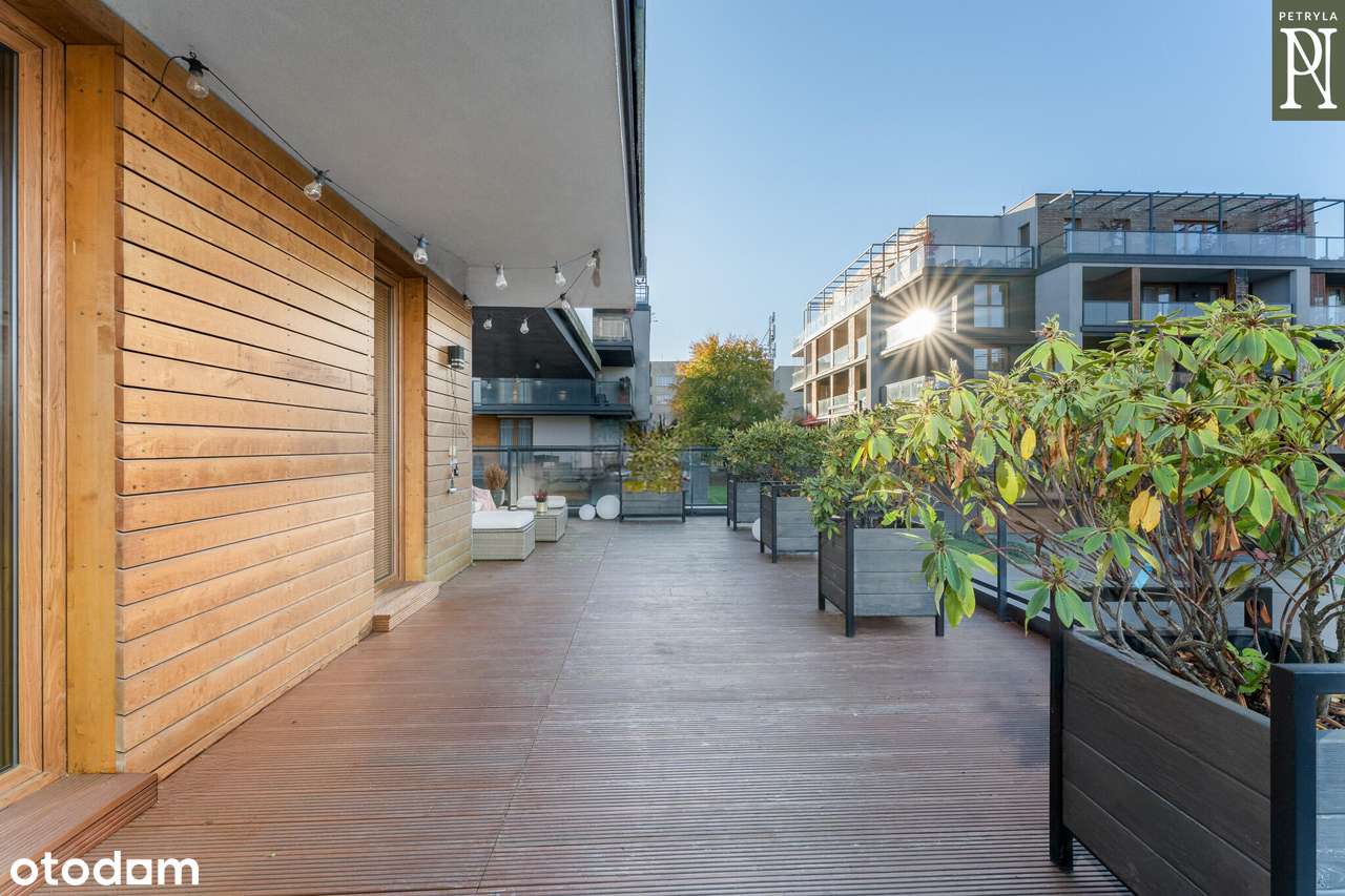 Gustownie urządzone 3-pokojowe z 44m2 tarasem! Przy Bagrach.-13