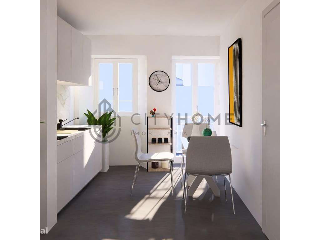 Apartamento T1+1 em Prédio Típico Lisboeta - Grande imagem: 4/15