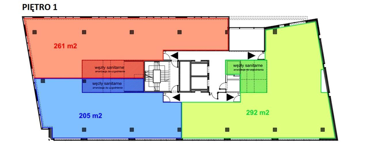 Powierzchni biurowa / Lokal biurowy, pow. 813 m2