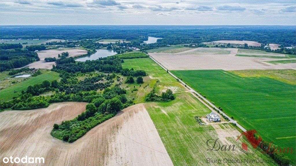 Atrakcyjna działka dookoła natura - las jezioro-3