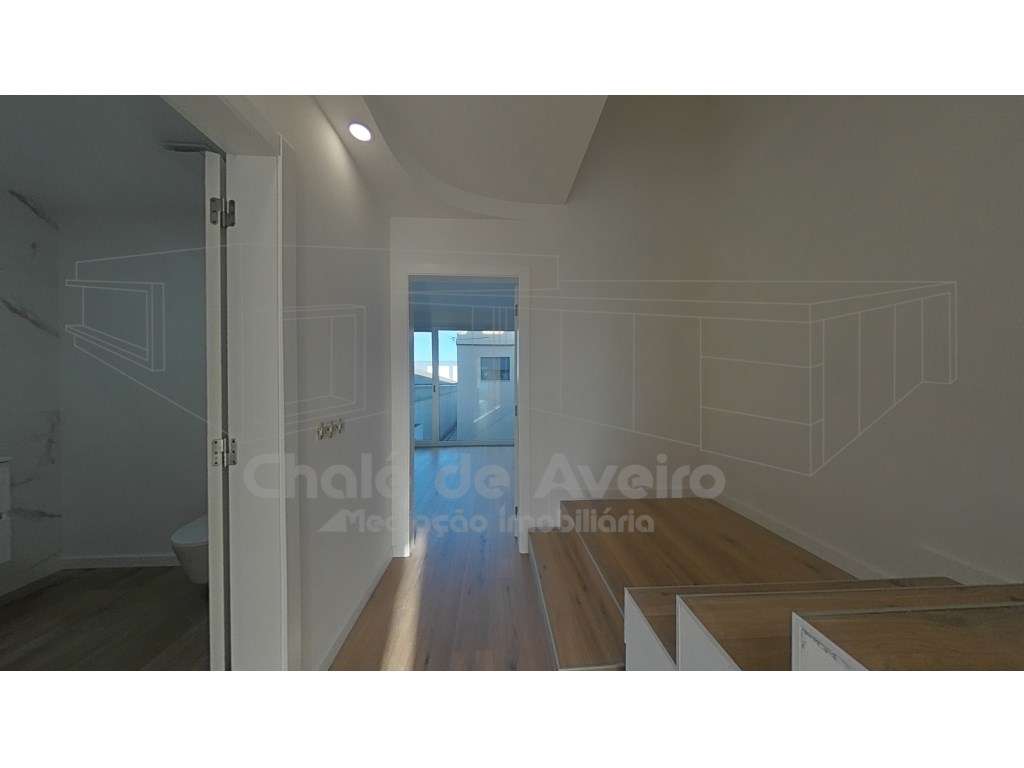 Apartamento T2 Duplex com garagem para 2 carros e terraço-44