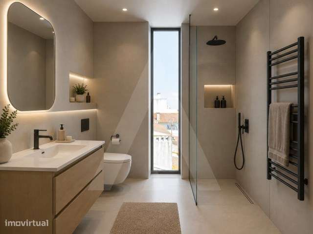 Apartamento T3 novo com piscina na Praia da Barra-5