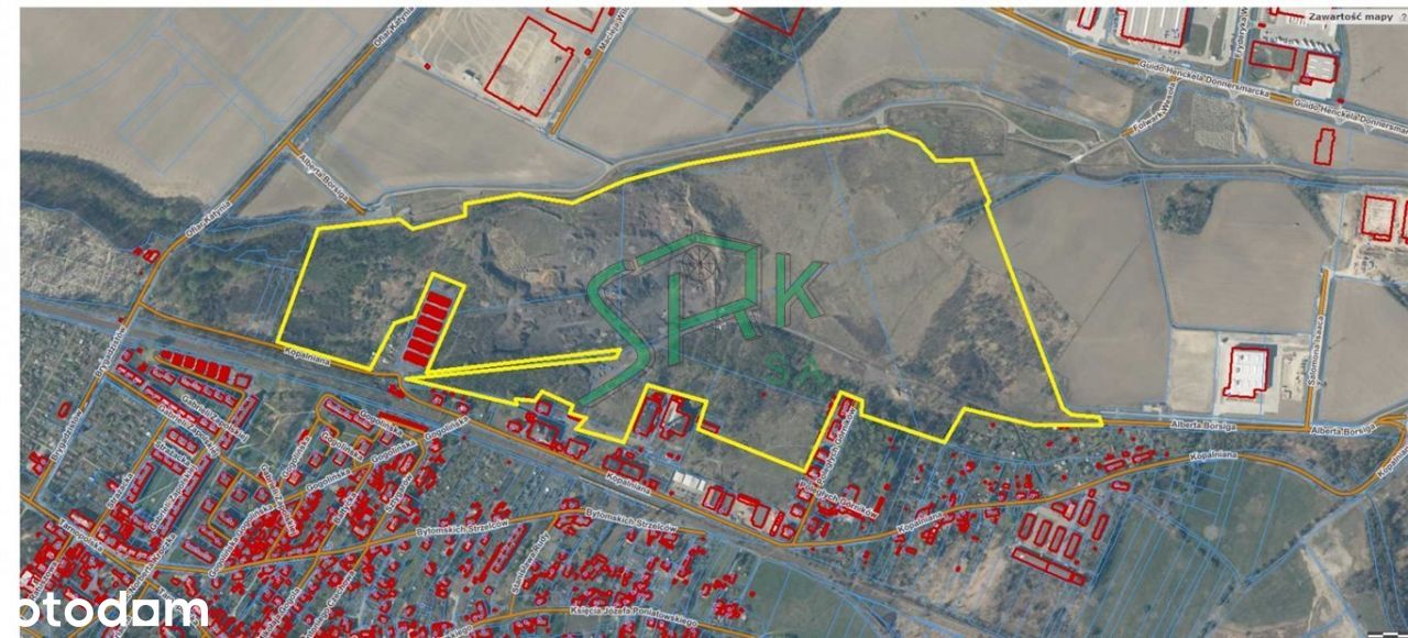 Działka, 447 403 m², Zabrze